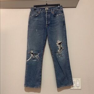 Citizens of Humanity Premium Vintage Emery High Rise Relaxed Crop Jeans SZ 25
